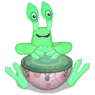 Myxini55's tweet photo. green congle from #mysingingmonsters
a congle i'd expect to find on plant island. https://t.co/W8ij5x0kSz