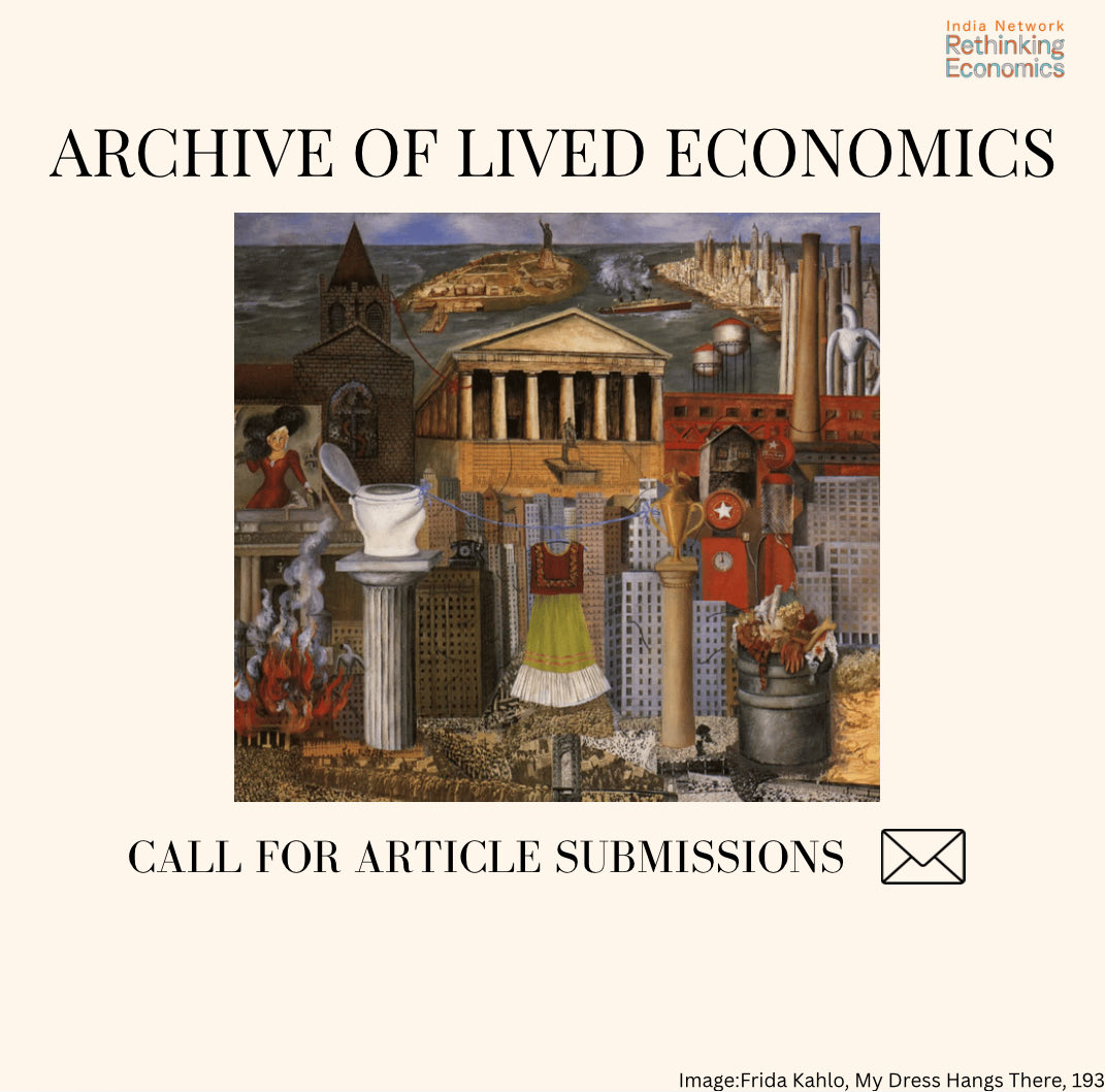 rethinkecon_in's tweet photo. REIN is inviting individuals from all walks of life to share their lived experiences and their reality of economic life. We're making a collective effort to understand and provide space for the daily struggles resulting from institutional, systemic and economic failures. https://t.co/M3byximUyn