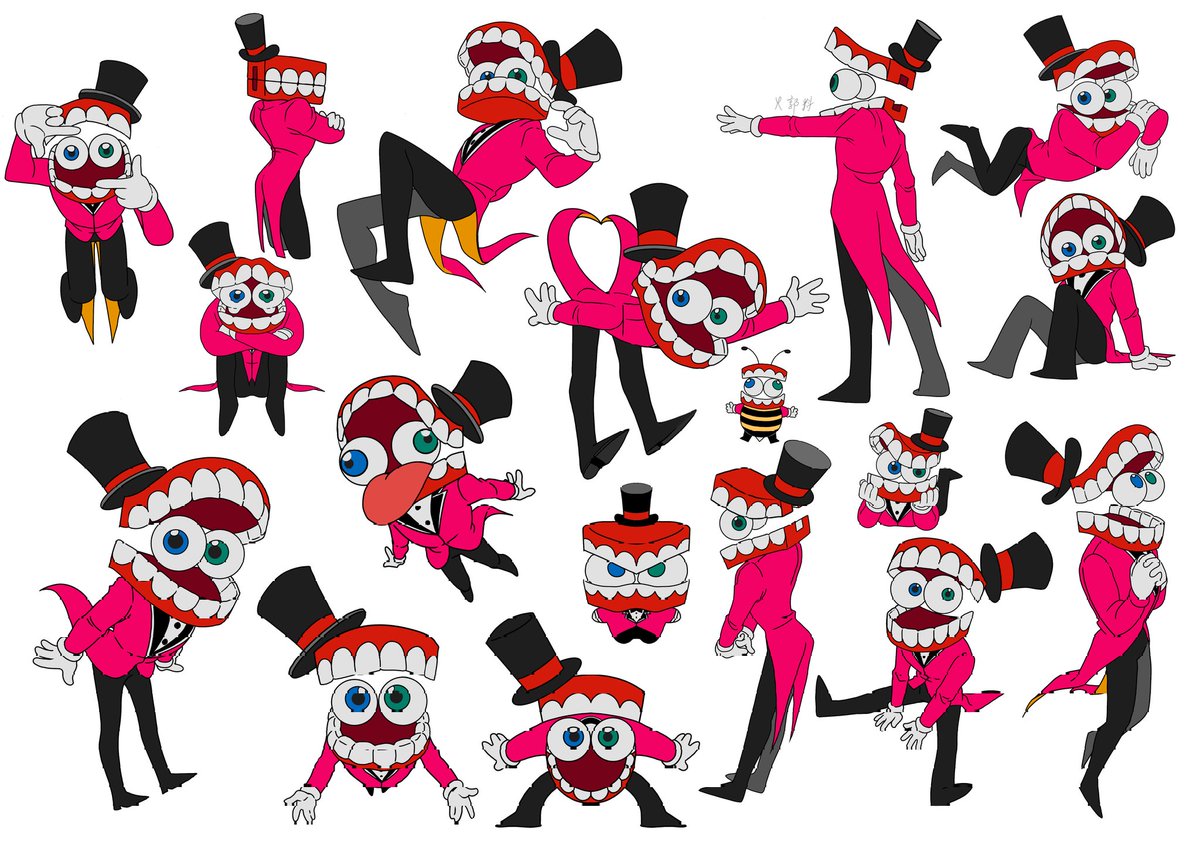 xiaoguo46762973's tweet photo. I have drawn many Caines.🎩❤️
#TADC #Caine https://t.co/nZfCf7jKg6