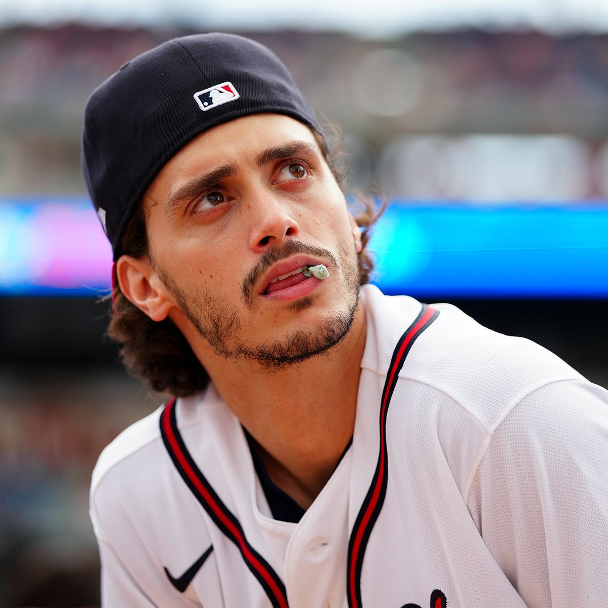 MLB's tweet photo. Just going to leave this photo of Antonio Cipriano in a backwards cap here …

#OffCampus https://t.co/VSfSErA53B