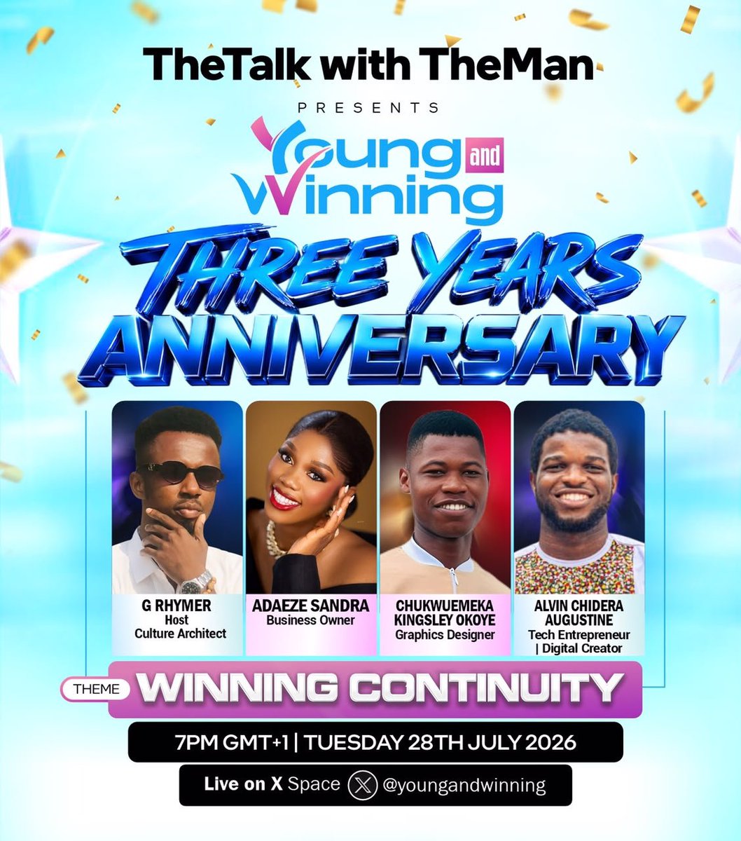 youngnwinning_'s tweet photo. The first win can be an accident!
The second might be a
coincidence!!!
The third win, you've built something that can last.

Consistency separates those who had a moment from those who build a legacy. https://t.co/g08tmeo5bo