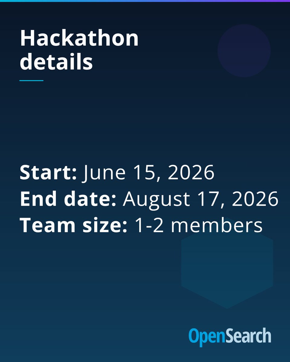 OpenSearchProj tweet media