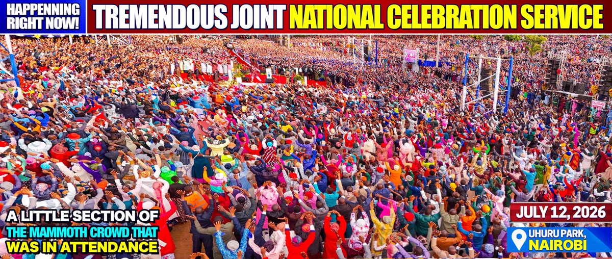 JIL_Radio's tweet photo. Impromptu Word Conference in Uhuru Park by Prophet Dr. Owuor.

The Messiah is Coming.

#UnveilingEndRevival https://t.co/pjNmo2MTGp