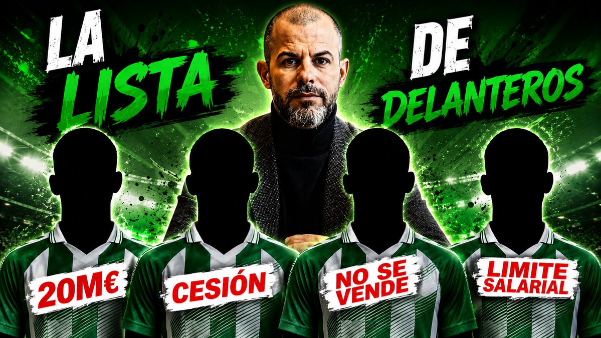 lavozvb's tweet photo. 🔥⚽️ Repasamos la lista de candidatos a la delantera del @RealBetis 

🙌 Precio de traspaso, limite salarial, encaje en el sistema y el nivel actual de cada jugador.

📺 https://t.co/juRWGoikKz https://t.co/JNeGAGPJLw