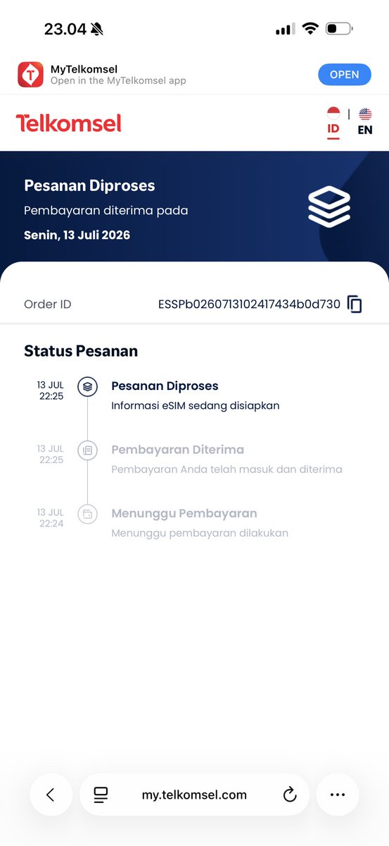 charmolipe's tweet photo. @Telkomsel min, ini gabisa dipercepat kah esimnya? mau dipakeeeee https://t.co/MA6zaZGh4V