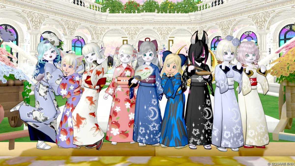Blessing_DQX's tweet photo. 本日7/13
#Blessing_DQX へご来店
ありがとうございました!

初のプチイベとしてなんちゃって浴衣営業しちゃいました！
全枠全キャスト完売御礼！

来れなかった皆様に幸せのお裾分け( Ꙭ)⸝ෆ

来週7月20日は店休日となっております！
再来週の7月27日にまたお会いしましょう♪ https://t.co/zgG6p06y4W