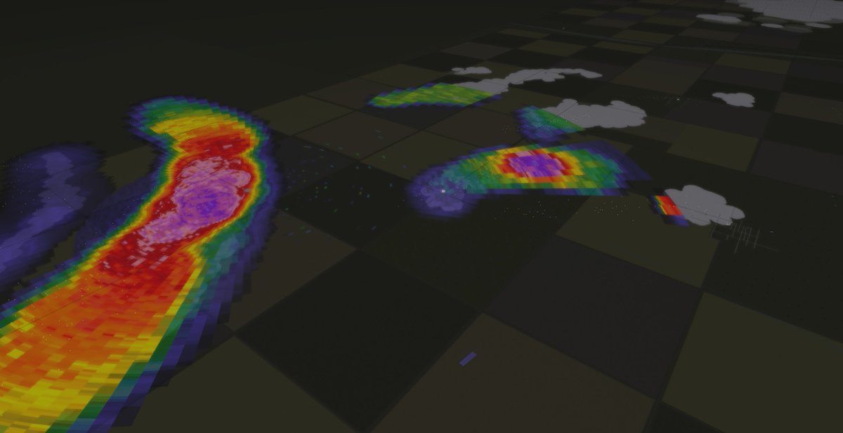 ThatOneSubvort's tweet photo. Radar Trackers Alpha 1.5 is out now!
Introduces: Squalls, Embedded Tornadoes, Selectable Color Tables, Storm Spotters, and much more! https://t.co/erL77owjaS