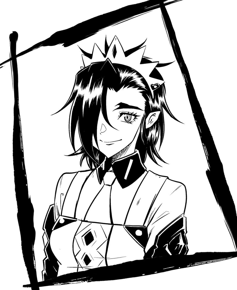 yunosawa's tweet photo. 絵柄の確認でラクガキ https://t.co/6aOepD5w22