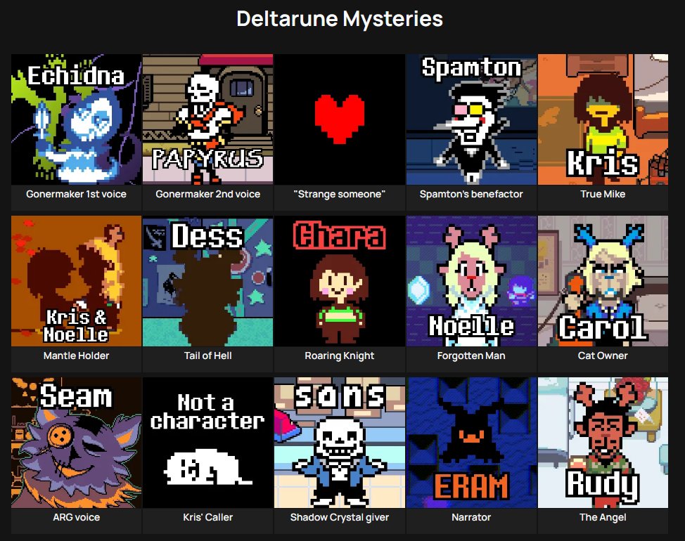 RHVGamer | DELTARUNE SPOILERS tweet media