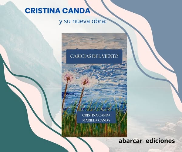 abarcaredic's tweet photo. Nos complace presentar la obra de CRISTINA CANDA
"CARICIAS DEL VIENTO"
๐
Autores que se suman
A la hora de elegirnos y editar
Se agranda la familia de Abarcar ๐
@abarcaredic
๐
#escritorasargentinas #literatura #editores #editar #edicionesdeautor #tulibro #editorial #Libros https://t.co/7bketOZJgB