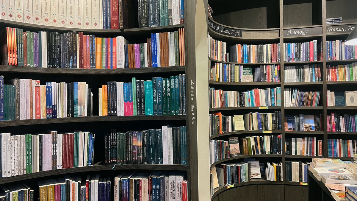 husnayn_'s tweet photo. If bookstores had michelin stars, wardah books singapore would at least have two, arguably the best english bookshop entirely dedicated to islamicate tradition/literature in the world. 

We might have went a little overboard with the haul. https://t.co/asAEoM12BX