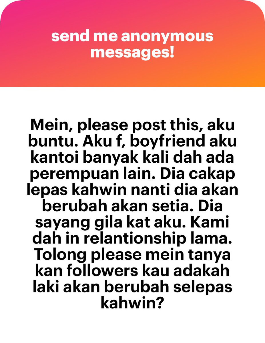 meinmokhtar's tweet photo. Ang buat la anon benda yang sama. Tengok bf ang boleh terima dak https://t.co/JL8dRN2y1d