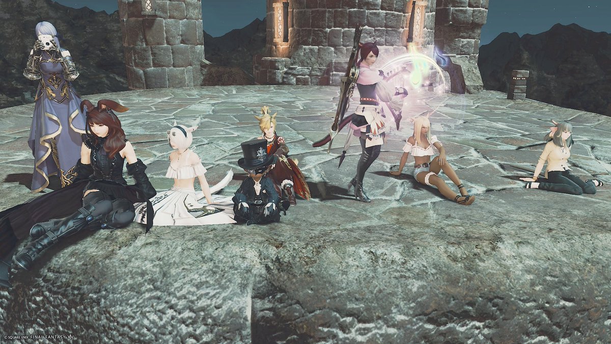 ZadKome's tweet photo. Before going to bed today, I stopped by the Amh Araeng area on the Kujata server for a little bit!
#FF14風景 https://t.co/UW49D1Hy7n