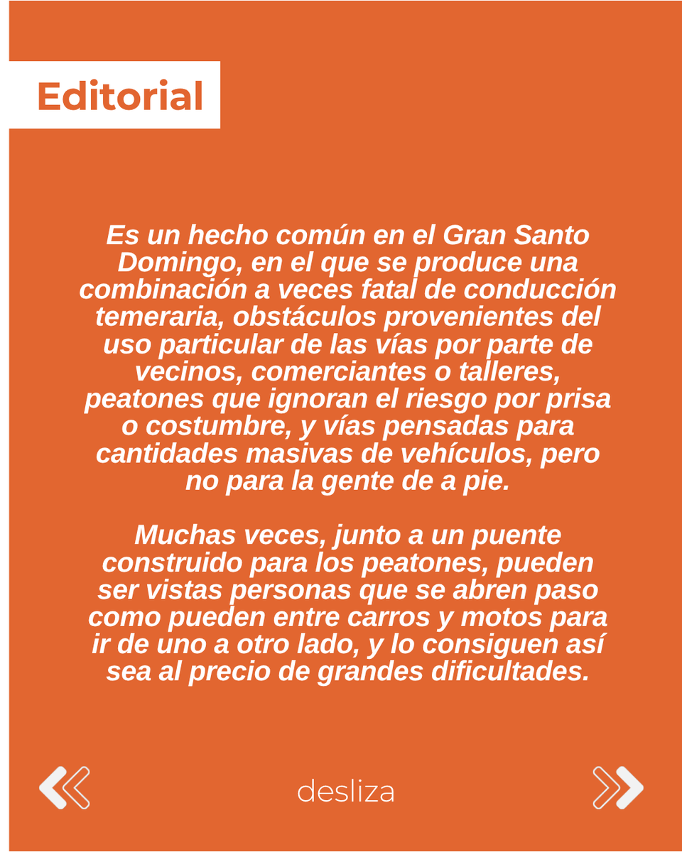 ElDia_do's tweet photo. En las calles todo cuenta
Más detalles en: https://t.co/TvmyUIRmaL
#PeriódicoElDía #calles #puentespeatonales https://t.co/gbCTXmoU6m