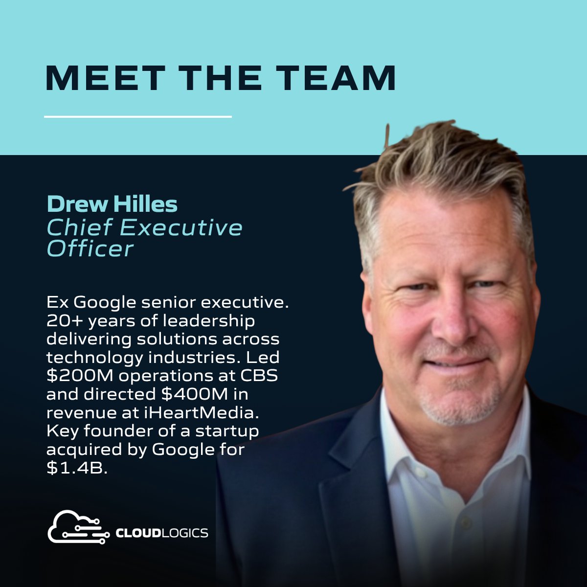 cloudlogicsUS's tweet photo. Meet @drewhilles, Chief Executive Officer at CloudLogics.

After more than two decades helping build and scale technology companies, Drew has seen multiple shifts reshape the industry. 

We're proud to have Drew leading the team building The Fastest Cloud for AI Workloads. https://t.co/G35EGOhFk7