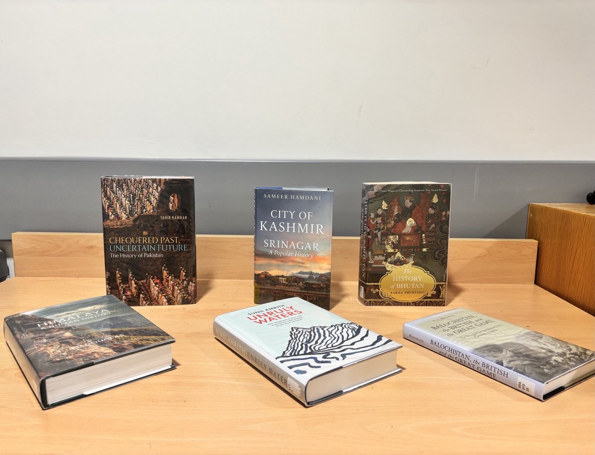 BhamLibReader's tweet photo. July is South Asian Heritage Month. Discover the landscapes and history of the region through our history and geography collection. Visit the library to find your next great read!  #SouthAsianHeritageMonth @LibraryofBham https://t.co/5vyWRrp9Nt