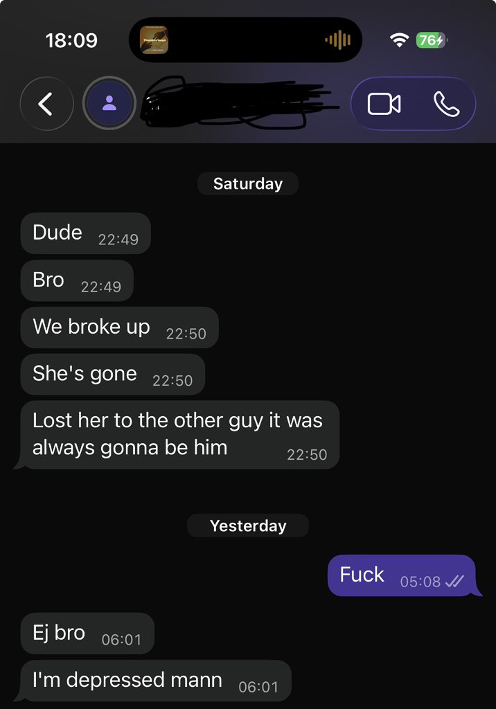 DenzelKhonje's tweet photo. @YanksAfterDark I guess he was right, a friend literally cried the same over the weekend 😂😂 https://t.co/0Yv8t94ibU