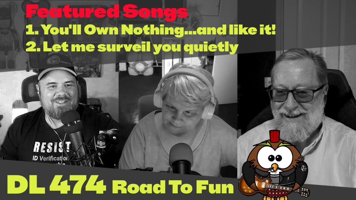 DestLinuxPod's tweet photo. A new #DestinationLinux has hit the road! 😂💖🐧🐧🐧
https://t.co/QP6zInbz1K

Where ClamAV Makes Sense,
Windows Share Drops,
Ownership in a Digital World,
SteamOS Comes to More PCs
&amp; More!

#Linux #podcast #opensource
Thank you @SandflySecurity!
https://t.co/oeY9R55AqS https://t.co/knFjuUDHvw