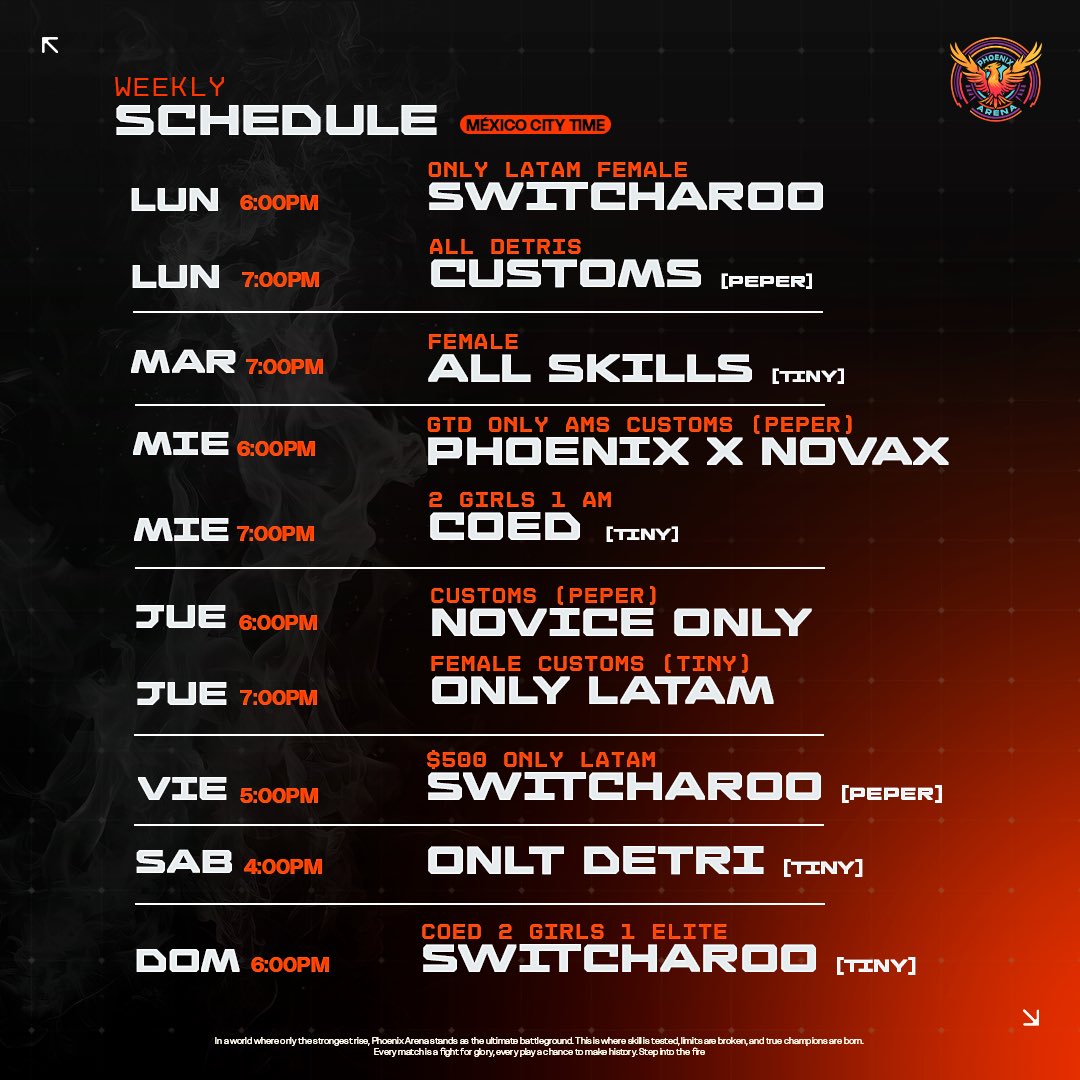 PhoenixArenaGaming tweet media