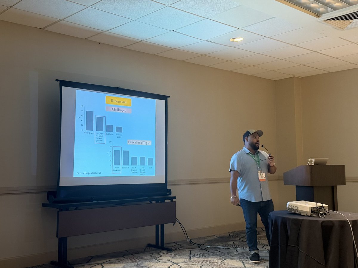 avikm90's tweet photo. Had an incredible experience connecting with Extension professionals from across the country and presenting the work of our Agronomy Extension Program, (University of Arizona) at NACAA Annual Meeting in Denver. Thankful for the opportunity. @agagents https://t.co/UfTrNCMaaN