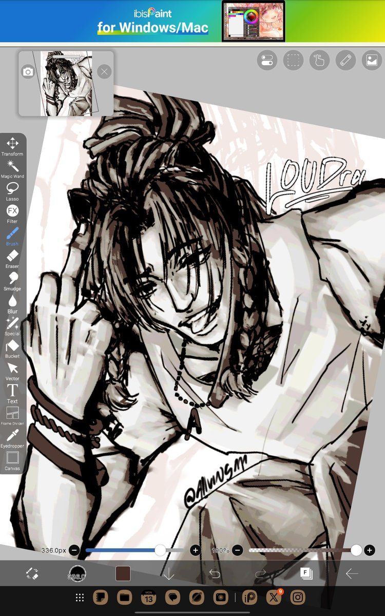 allvinsmm's tweet photo. a bit experimental piece for #LOUDra #odart
one of my jagoan in VRB 👏👏(this is a bit kate tbh) https://t.co/r4W1yIUaSk