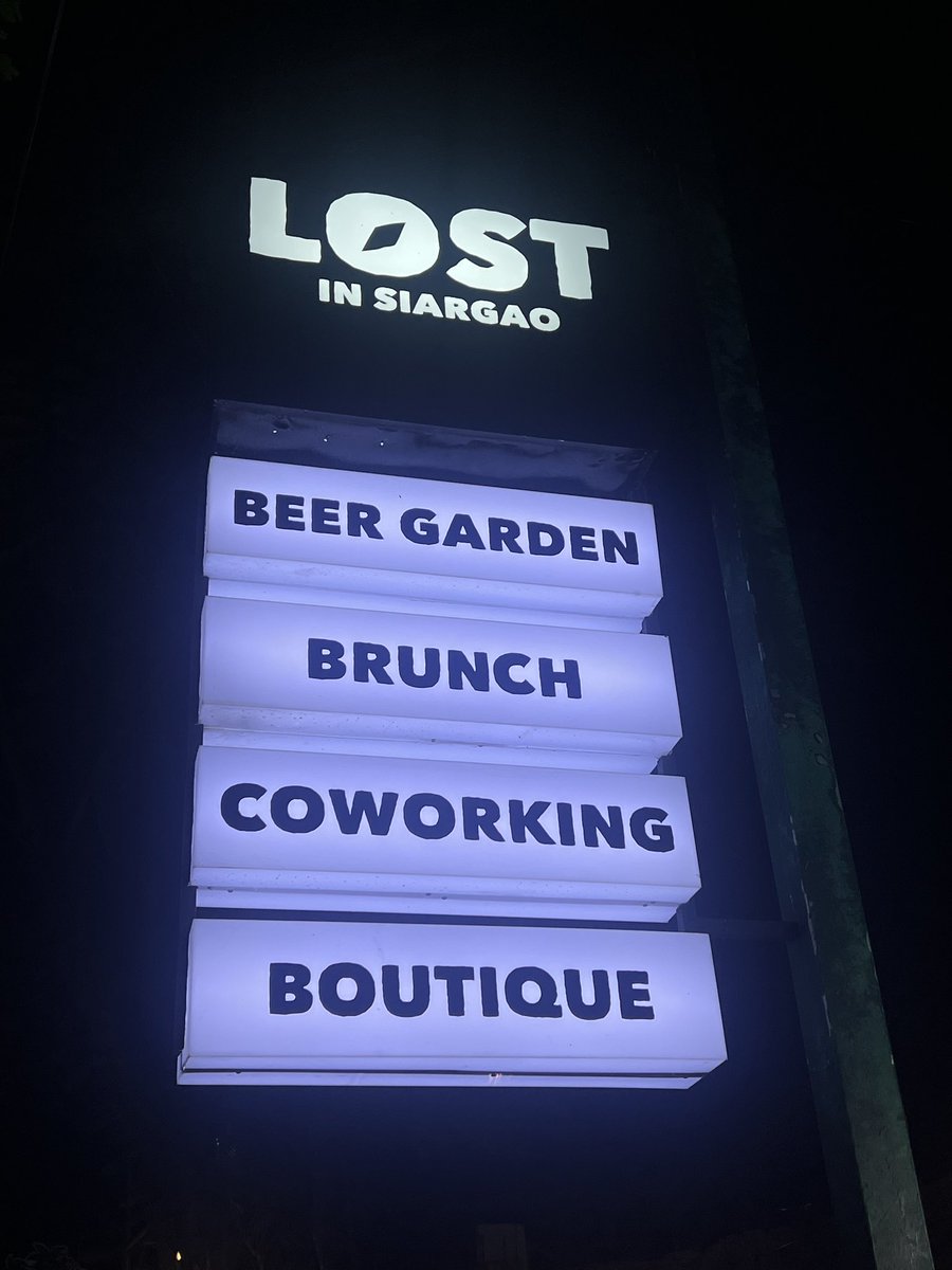 P12inc3C's tweet photo. Dont worry, even though your lost⦠the night party will bring you home!
#siargao
#altercdo https://t.co/54H9di6ojL