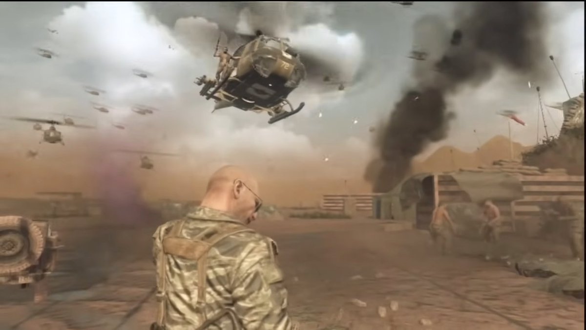bellucci_0's tweet photo. CoD:BO、1969年に発表される曲（C.C.R.「Fortunate Son」）が1968年1月が舞台のミッションでラジオから流れるけど、そんな細かいことはどうでもいいんです。だってこれはメイソンの記憶の中でメイソンの記憶が混濁してるだけかもしれないから！（この理論万能すぎるな） https://t.co/hbnxOar2KQ