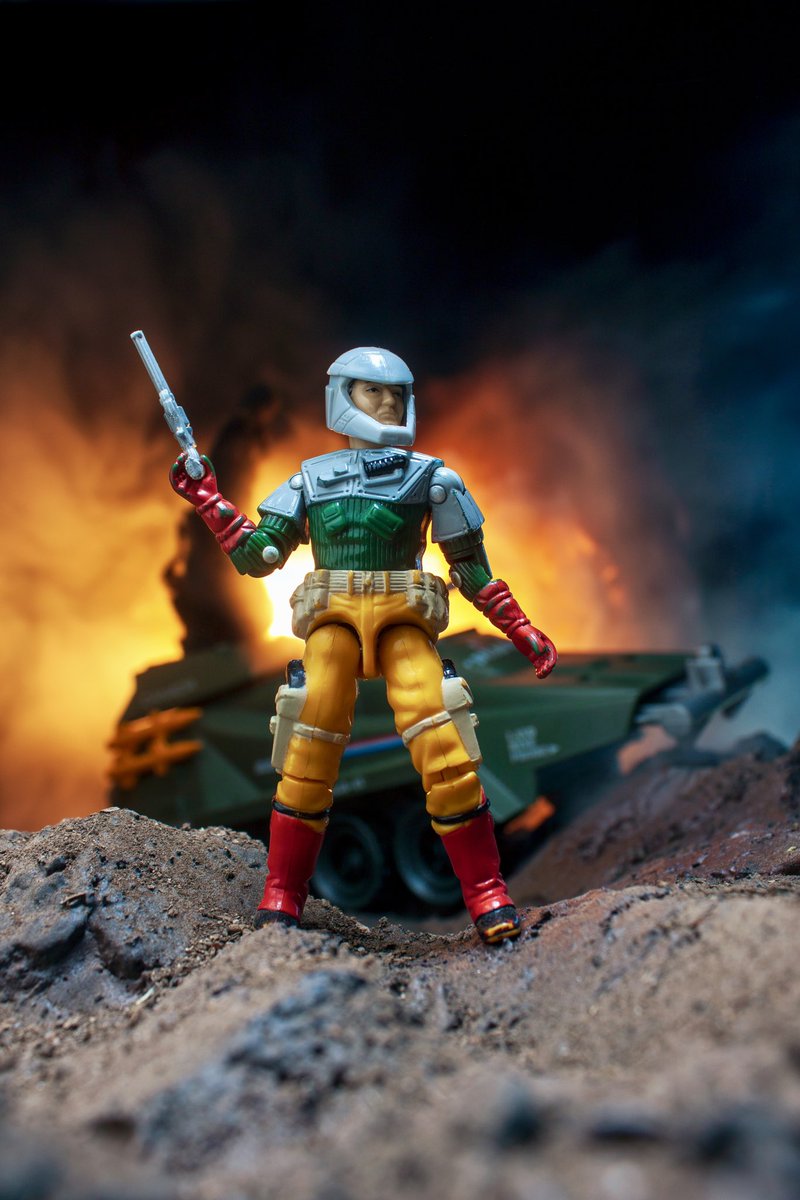 TheGhostMachina's tweet photo. Yo Canadian Joe! Getting ready for another episode of Monday Night Shootout. #MondayNightShootout
#gijoe #backstop #persuader #arah #hasbro #toyphotography #practicalfx #diorama #explosions #diorama #actionfigures #acba #vintagejoes #80stoys #118scale #yesiamanadult https://t.co/2b0Q1Cs4Up