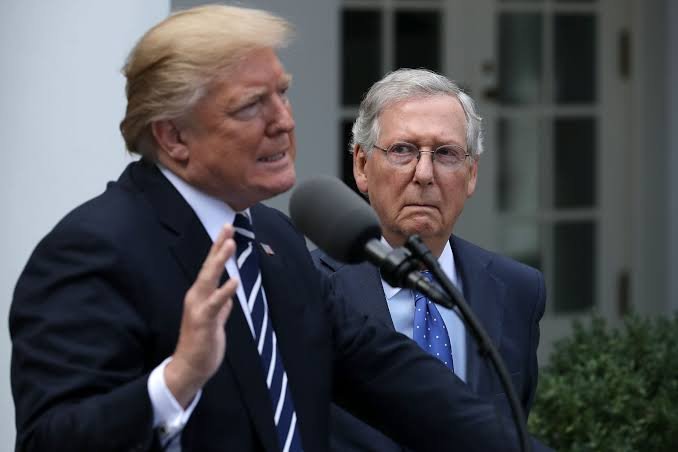 sarrah_bellus's tweet photo. If it turns out that Mitch McConnell has in fact died and Republicans covered it up to avoid the special election reguired under Kentucky law, those responsible should face prison. Period.

Who agrees? https://t.co/tQNjnCyzoi