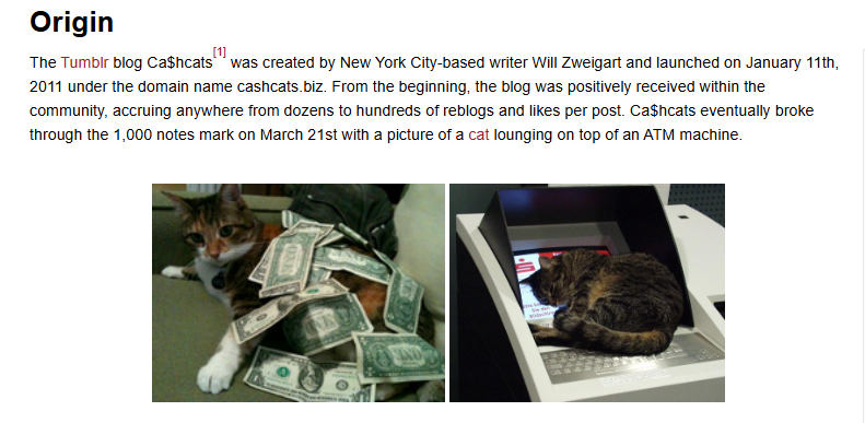 momo_mattomo's tweet photo. Back in 2011, @willzweigart
 created the original Ca$hCats Tumblr (https://t.co/hYHk2U1JjM), one of the first viral "cats with stacks" memes.  

The founders of Robinhood saw the Cashcat Tumblr and drew direct inspiration from it for the “Cash Cat” name and philosophy that became part of the company’s early identity. (Proof on KnowYourMeme + multiple sources.)

https://t.co/yKECymJQ8o

https://t.co/gfuHVAX3Vc

Now with $CASHCAT sitting at $150M+ market cap on Robinhood Chain, it feels right to give proper credit to the OG creator. 

 I’ve been in touch with Will to make sure he can claim the trading fees for Flatbush Cats (his nonprofit helping real cats in Brooklyn).