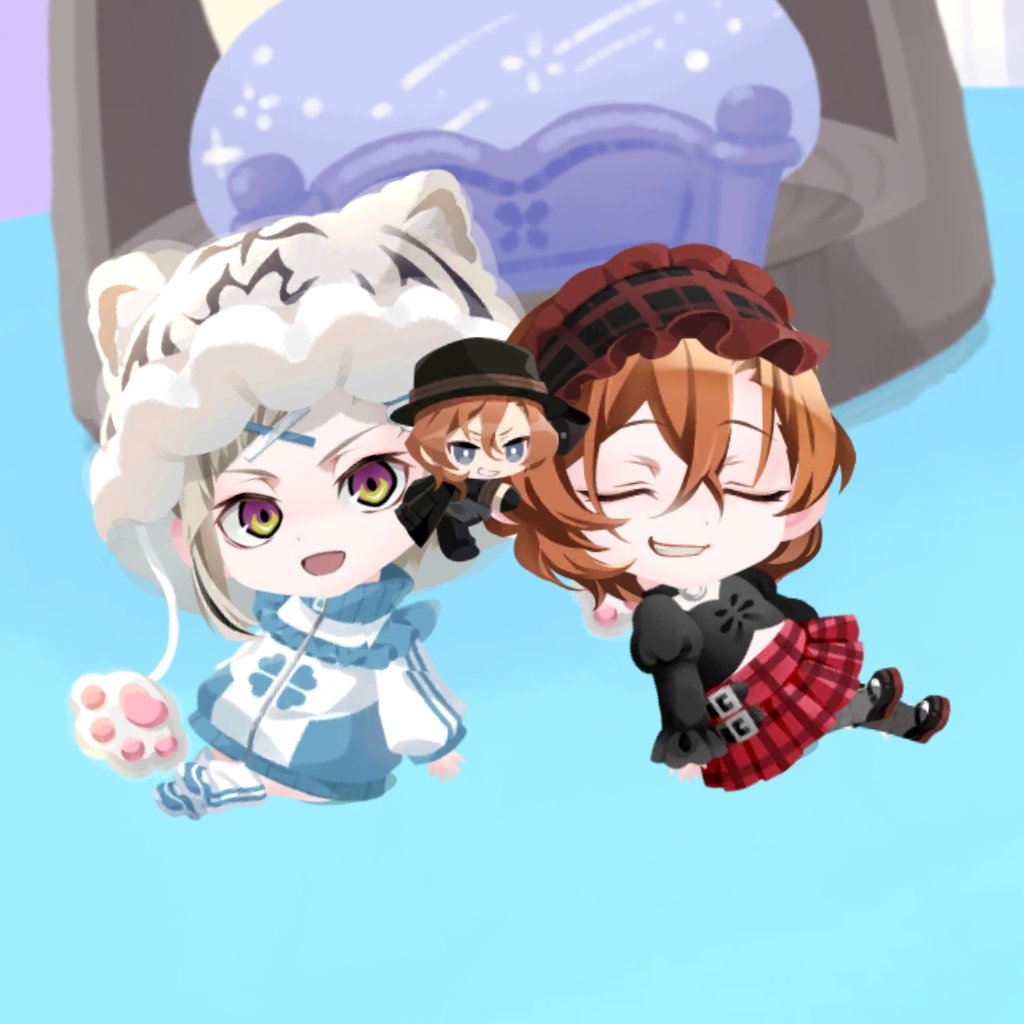 chuuatsucontent's tweet photo. Download this game just for them! 
#chuuatsu #bsd https://t.co/rIx4PEEbVh