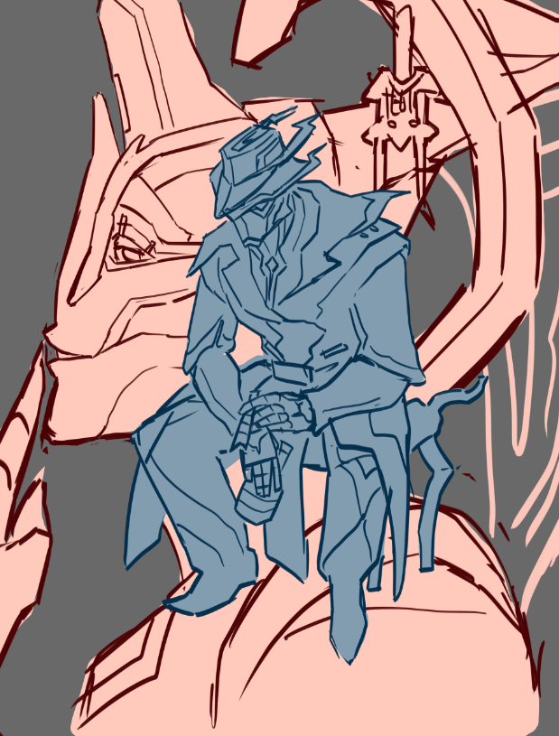 Feme1312's tweet photo. quick sketch 
i need Larynde full design 💔 https://t.co/2T6Ru5XU66