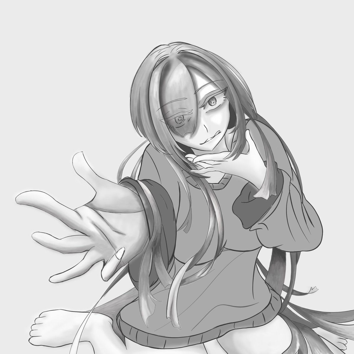 Abcddeb4's tweet photo. #イラスト練習
今日はここまで
明日は服を描き込んでいく https://t.co/GeoiszflEx