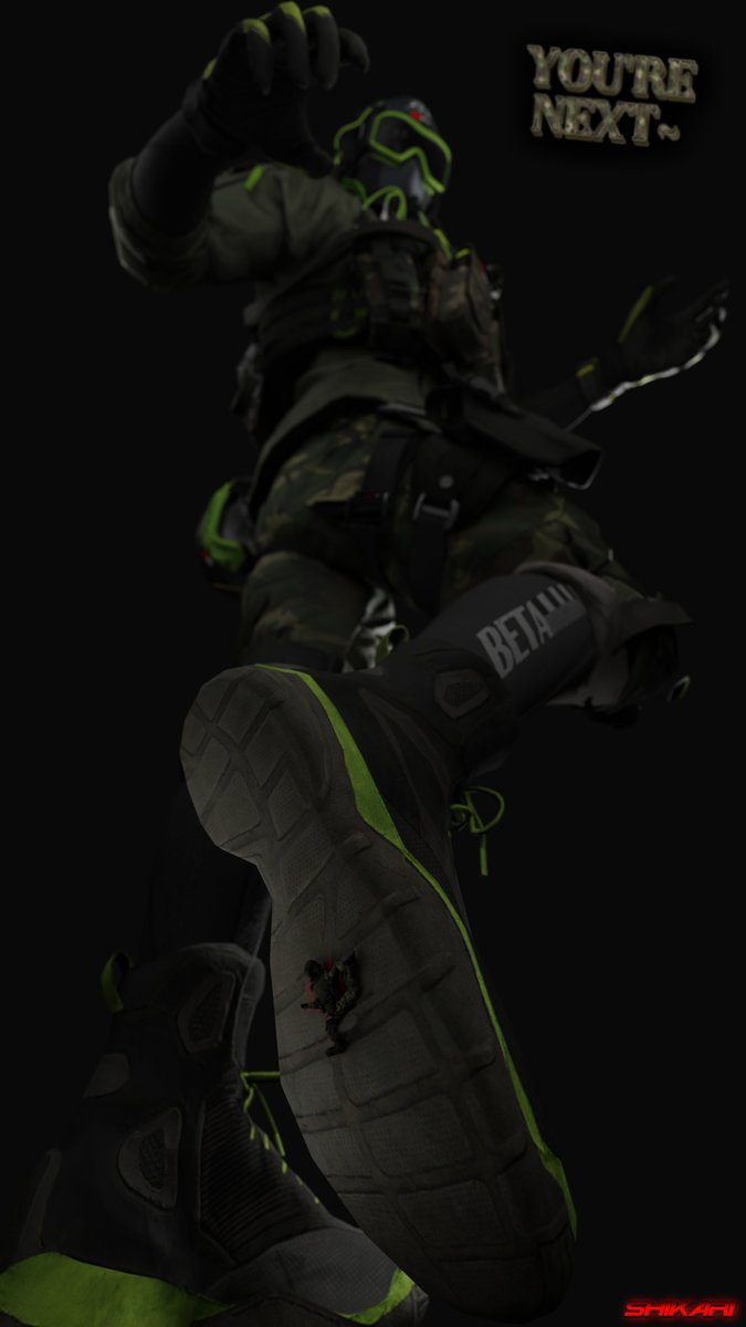 shikari3d's tweet photo. you're the next stress test~

#sizetwitter #stomp #crush #malemacro #soildier #cod #CallofDuty #horangi https://t.co/t15HbLiKBO