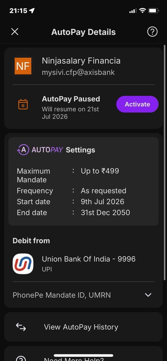 satishsaikumar9's tweet photo. @PhonePe 
@UnionBankTweets 
Pls cancel auto pay and please refund my wife amount, details in photos pls check and refund my wife amount, not interested and cancel Auto pay immediately.pls give me return my money.
Thankyou. Pls respond. https://t.co/in0jsnNiib