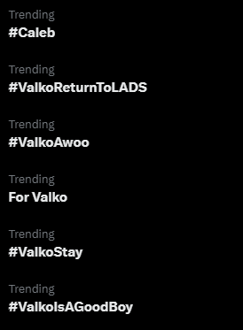 ItsMochiAgain's tweet photo. Omg girls keep GOING 😳😳😳

So many hashtags that I hadn't even seen yet! 😆 He is so so loved 🥺💚

#ValkoIsLoved #Valko #BringValkoBack #BringBackValko #ValkoComeHome #WeLoveValko https://t.co/1Knm4uTCA9