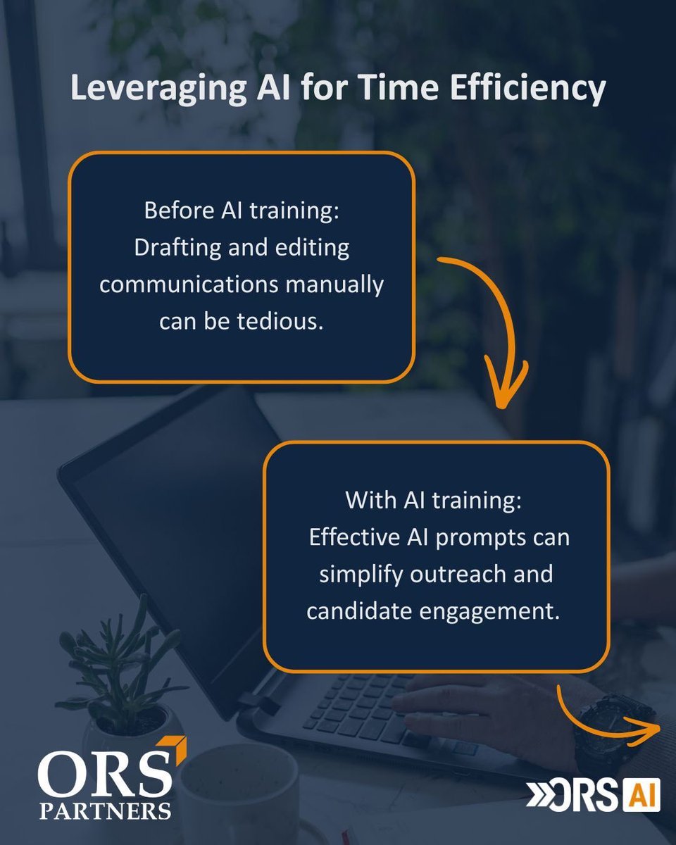 ORSPartners's tweet photo. AI is transforming hiring—but success comes from knowing how to use it. ORS AI helps HR, TA, People Ops, hiring managers, and business leaders streamline hiring with practical AI training. Need AI-certified recruiting support? Let's connect. #AI #Hiring #ORSPartners https://t.co/63BOQ9SuAK