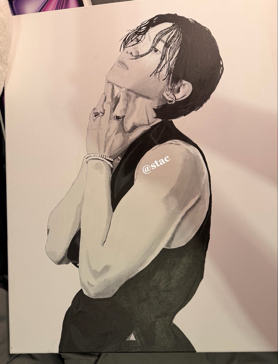 Stac_07's tweet photo. This is like the highest compliment and it came from THE Kang Yeosang? Yeah, I’m never living this down. His second reaction was everything. I love you Yeosang🥹🫶. 

#Yeosang #Ateez https://t.co/KYQJTZZLTX