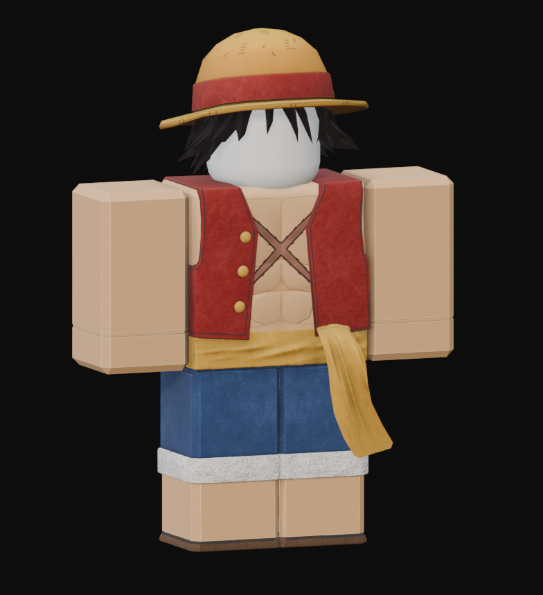dev_baki's tweet photo. Luffy Clothing from One Piece (Comms Open)

Dm me on X or Discord: b4ki9

Port: https://t.co/f33Oza6sAh

#RobloxDev #Roblox #OnePiece https://t.co/bmTG1Mm37U