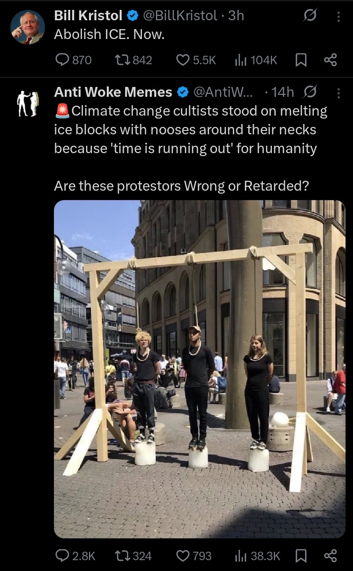 Slough1776's tweet photo. @AntiWokeMemes The algorithm's got jokes today 😆 https://t.co/bSAg4dcAN6