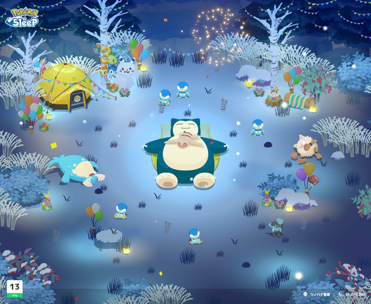 mame_mamemochic's tweet photo. #ポケスリ3周年をみんなで
ポッチャマピックアップ可愛い🐧🩵
色違いポッチャマに会いたいお香置いたからも、あるんだけど、こんなに会えるの嬉しい☺️

NMDだからヤミカラスとかゲージ多いポケモンのお香と迷うんだけど、色違い欲しいから今回は、毎日ポッチャマお香🐧👑
#ポケモンスリープ https://t.co/hag1Sn3z9E