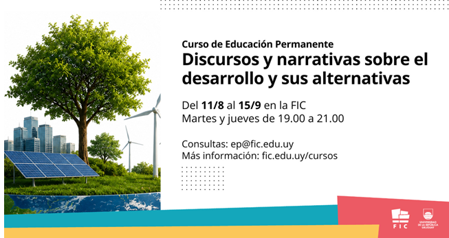 EGudynas's tweet photo. Estudios críticos del desarrollo: curso en Montevideo, presencial, intensivo, con 6 docentes. 
Discursos y prácticas del desarrollo, y sus alternativas.
Para participar: sin certificado (gratis): desarrolloalternativas26 en gmail.
Con certificado https://t.co/L7XOwPQSFM https://t.co/kxkkPoaGZq