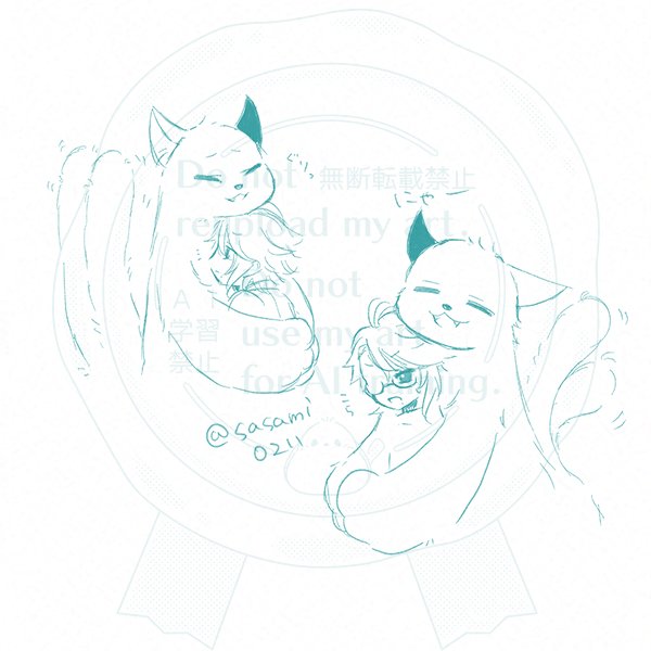 sasami0211's tweet photo. けだま　らくがき
ねこまた　イドアズ

ぎゅー https://t.co/RSVAWYnOGq