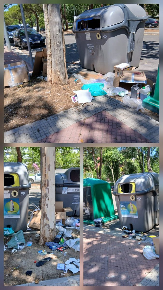 EspartalesUnido's tweet photo. 🏆 Y el premio al mejor vertedero improvisado es para..Espartales
Enhorabuena, Ayto de Alcalá.

📍José María Pemán 4 y Gustavo Adolfo Bécquer 2 (detrás del centro de salud)

Basura, muebles, cartones, ratas y un abandono total

Exigimos una limpieza inmediata, lleva así 4 días! https://t.co/AFy6ijNZ4R