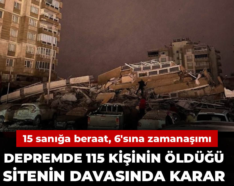 halktvcomtr's tweet photo. Depremde 115 kişinin öldüğü sitenin davasında karar: 15 sanığa beraat, 6'sına zamanaşımı 

https://t.co/lG5Enrn38k https://t.co/rPR5ZIIMnL