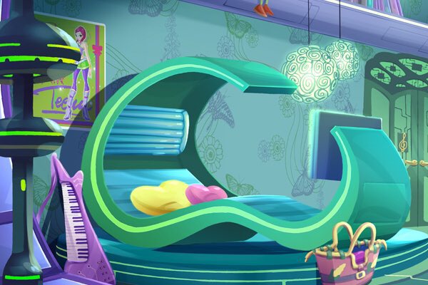 enchntixstella's tweet photo. they really hate tecna in winx club bc wym she has to sleep on THIS https://t.co/5IS4mtYA5S