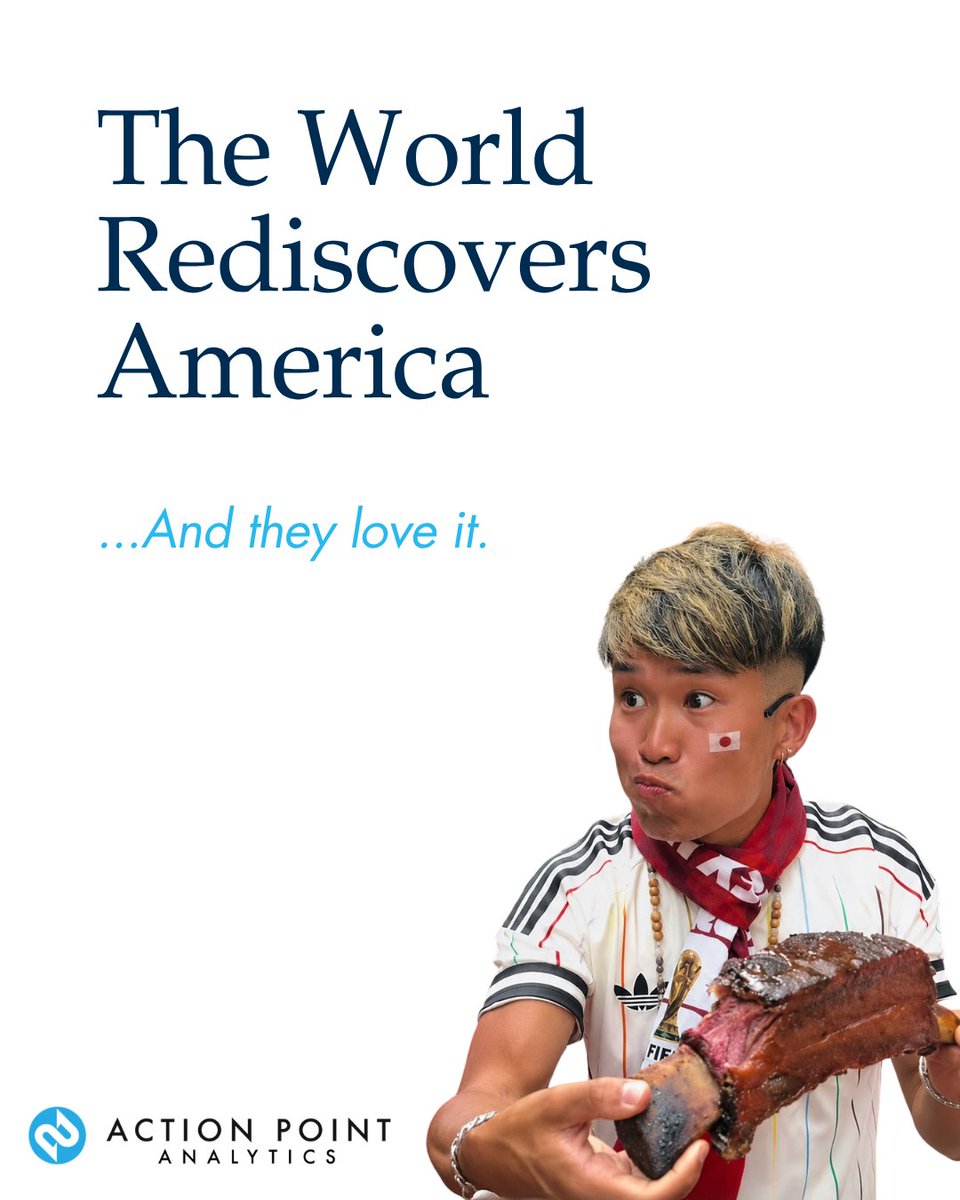 ActionPointC's tweet photo. The World Cup brought millions to America, expecting to encounter the negatives from online narratives. They found something completely different. Don't believe everything you read… 
Happy 250th, America! 🔥🇺🇸
#WorldCup2026 #FIFA #America250 https://t.co/0vRrVCznWI