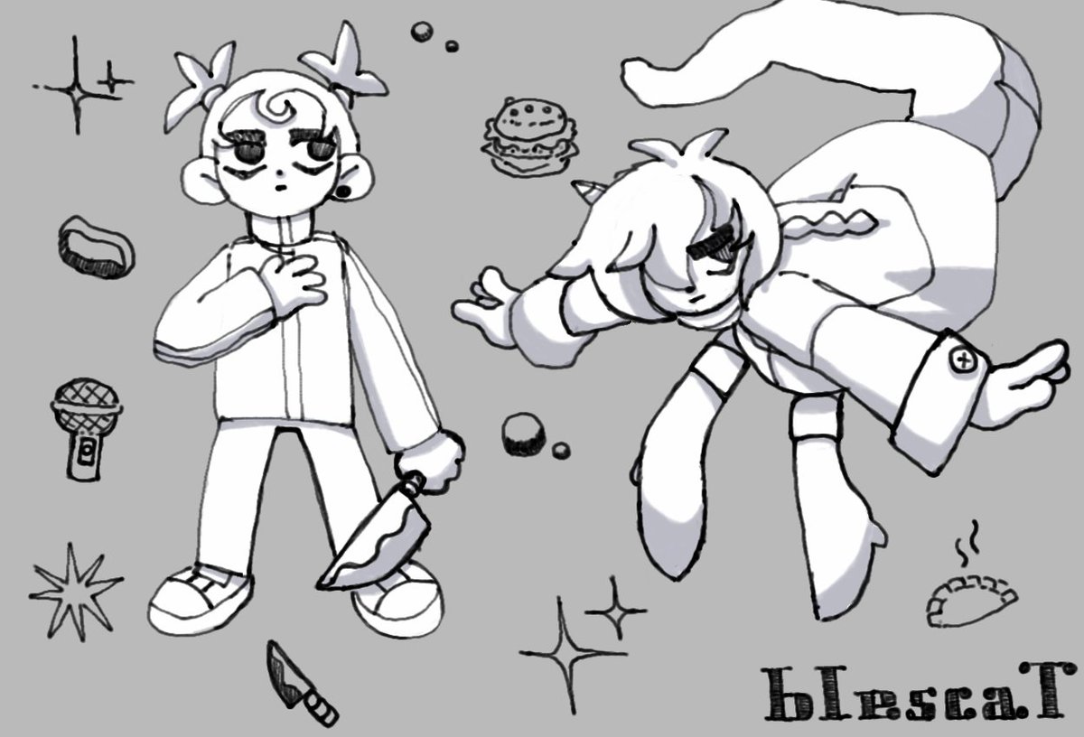 bblescat's tweet photo. Pose! pose! pose! roger roger.

#oc #art #drawing https://t.co/kIlhT9D8uJ