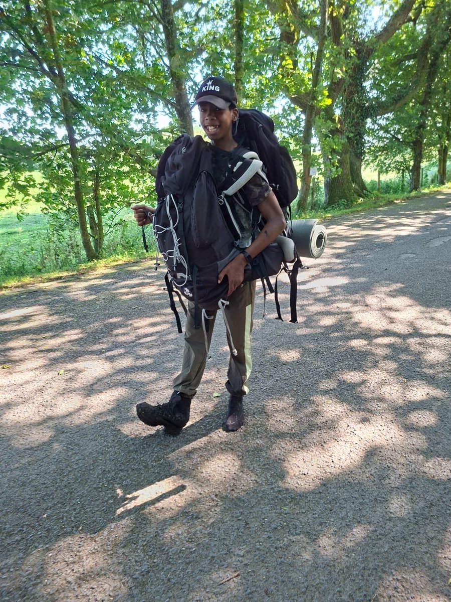 Millfieldhighsc's tweet photo. Our bronze Duke of Edinburgh students are all in good spirits, even after losing a boot in a bog 😅
#TeamMillfield 
#BeExceptional https://t.co/kQbDpTfDdM