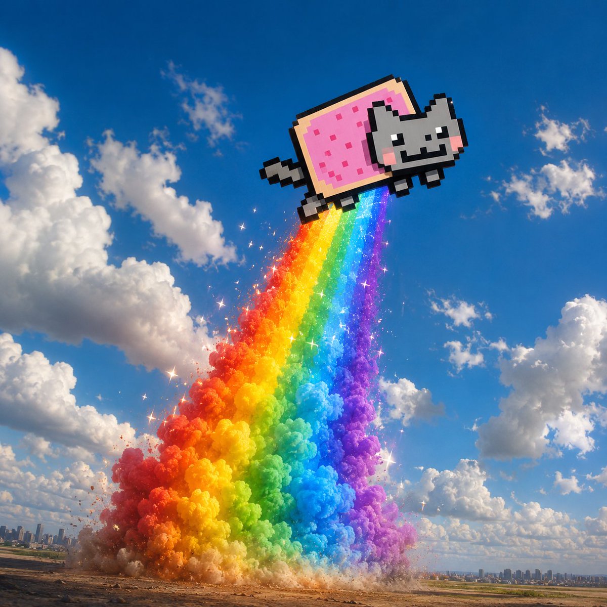Nyan Cat On pump tweet media